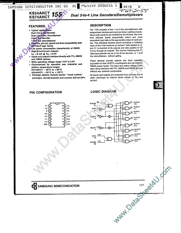 KS74AHCT155