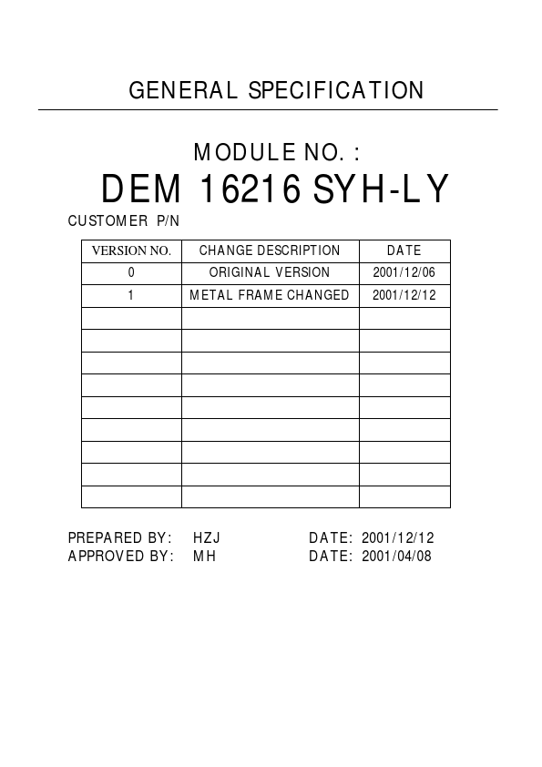 DEM16216SYH-LY