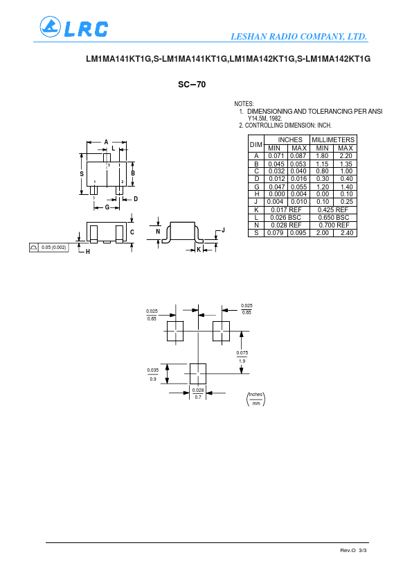 LM1MA142KT3G