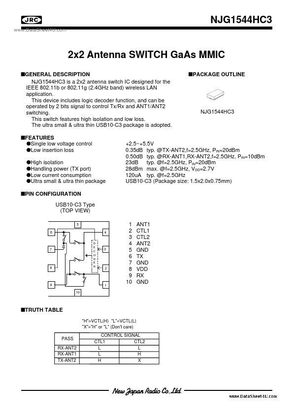 NJG1544HC3