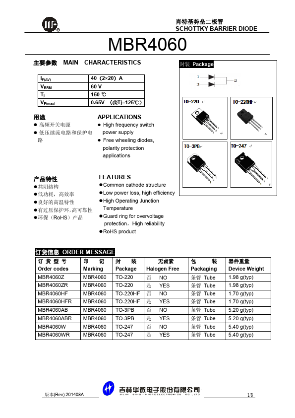 MBR4060ABR