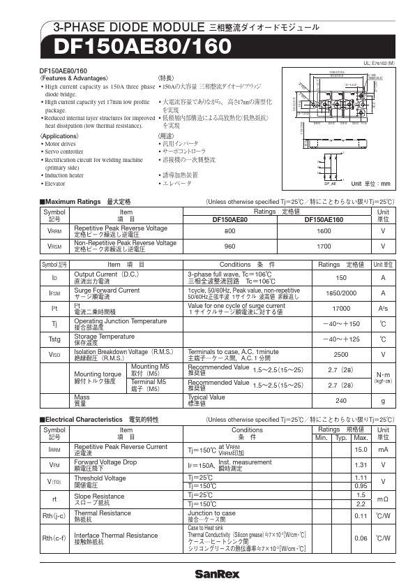 DF150AE160