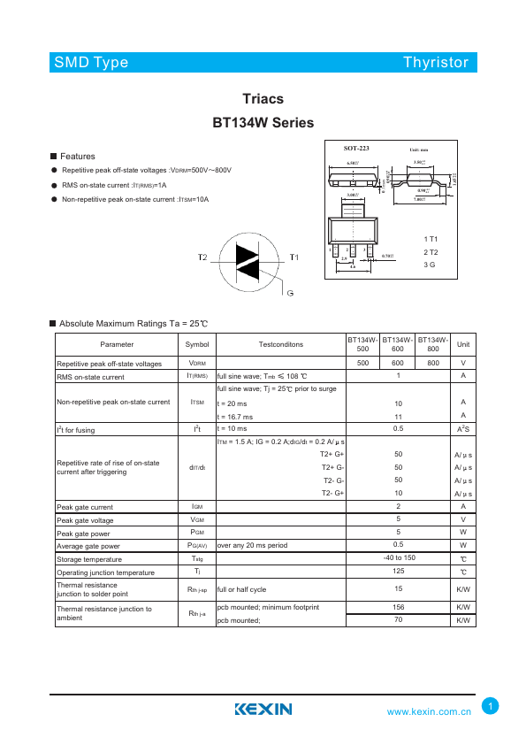 BT134W-500