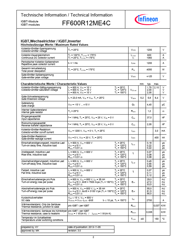 FF600R12ME4C