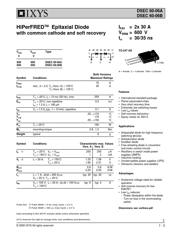 DSEC60-06A