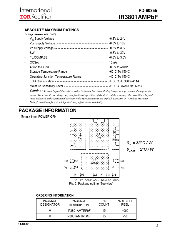 IR3801AMPBF