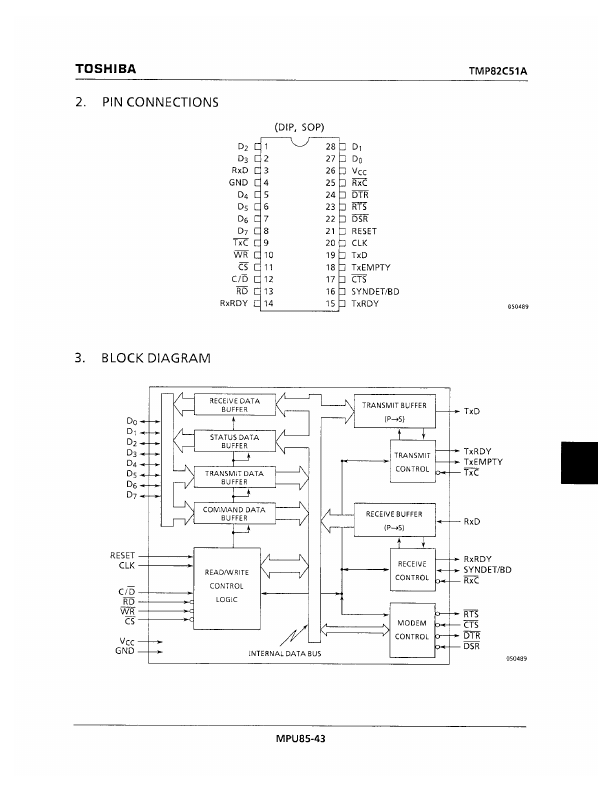 TMP82C51AM-2