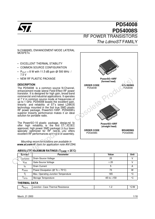 PD54008S