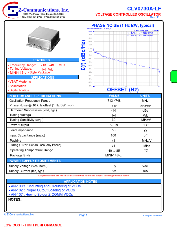 CLV0730A-LF