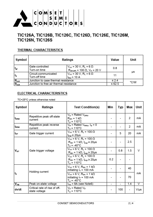 TIC126E