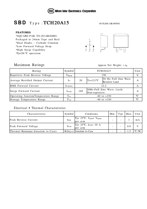 TCH20A15