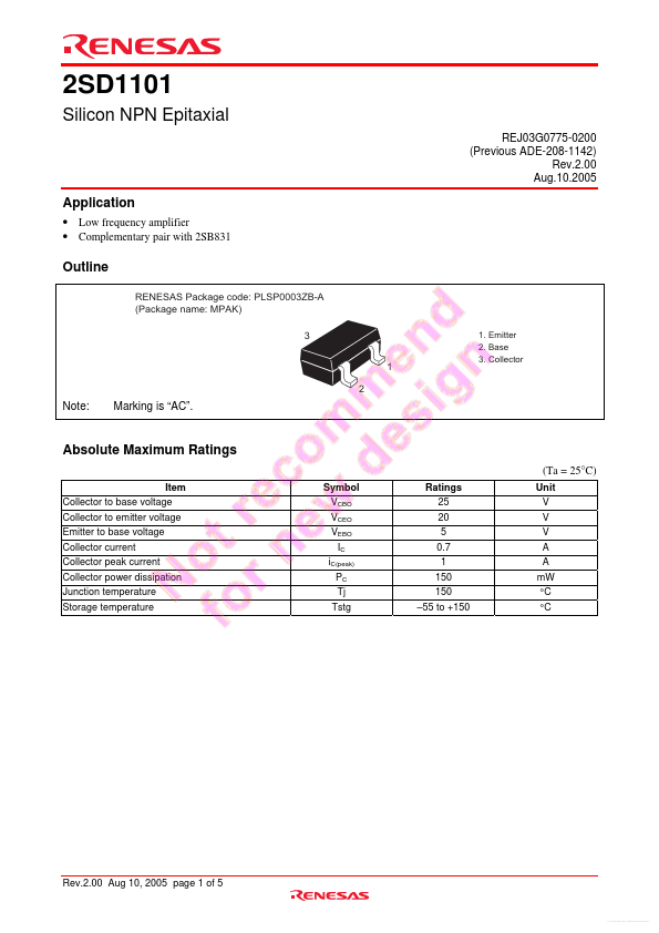 2SD1101