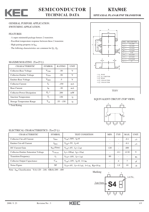 KTA501E