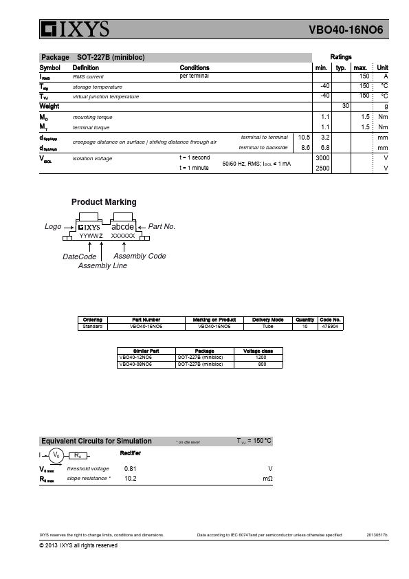 VBO40-16NO6