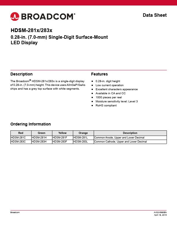 HDSM-281H