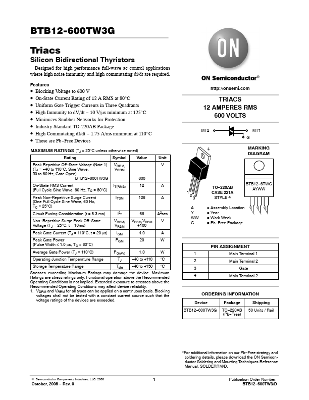 BTB12-600TW3G