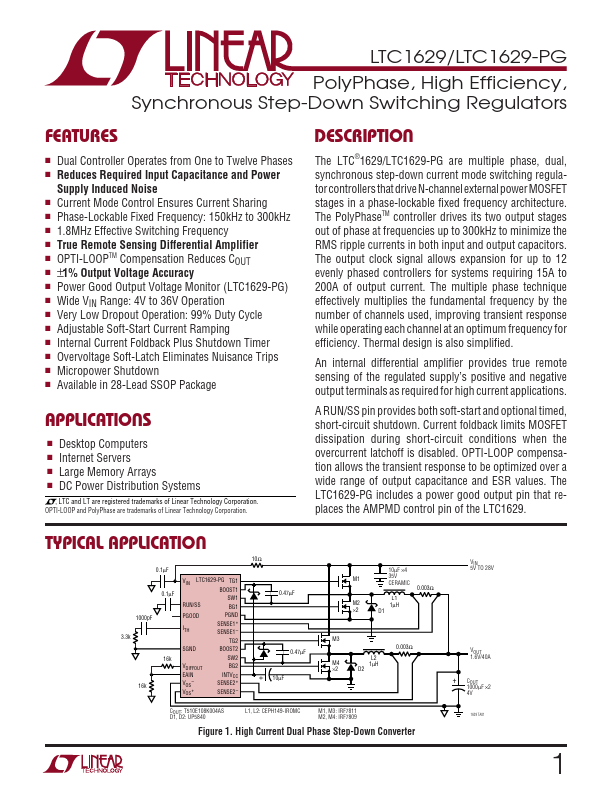 LTC1629-PG