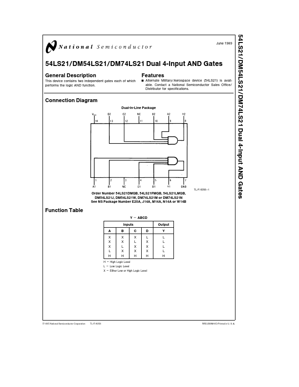 DM54LS21