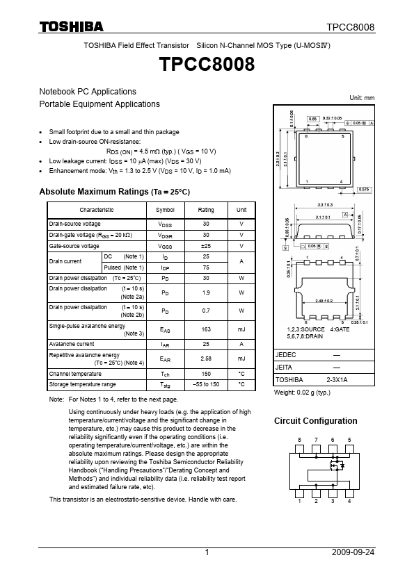 TPCC8008