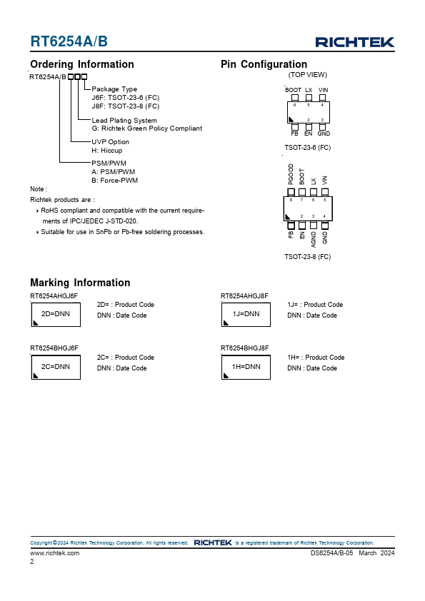 RT6254B