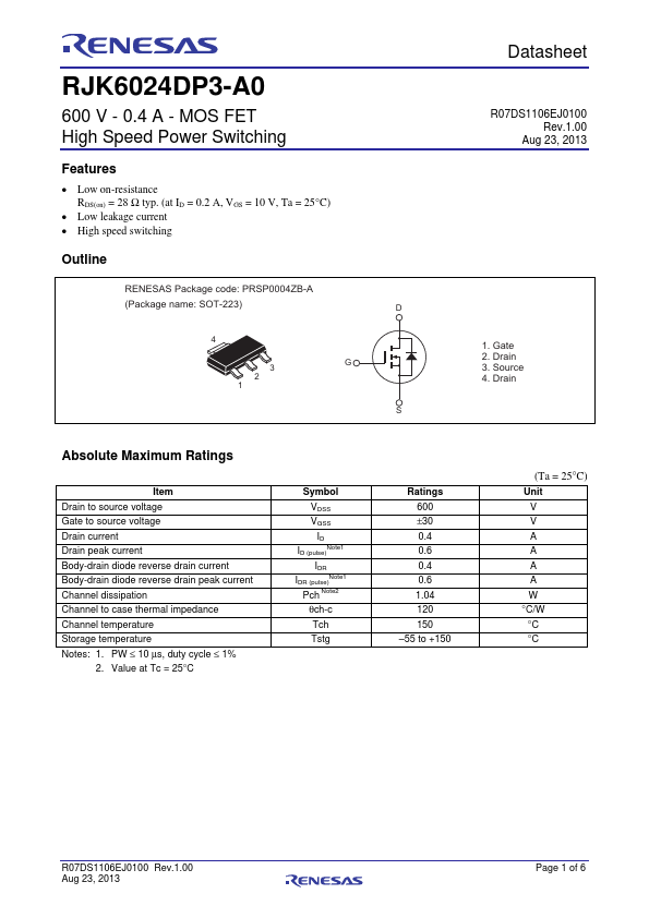 RJK6024DP3-A0