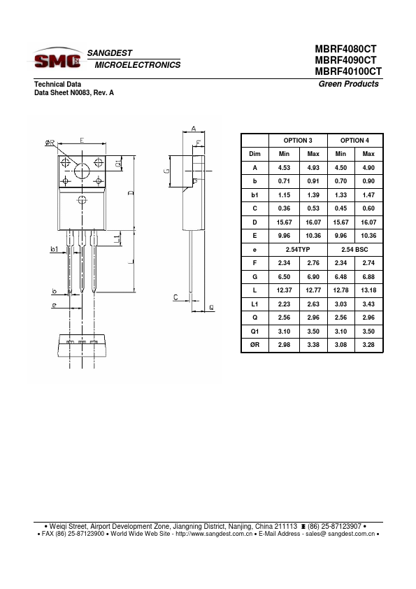 MBRF4080CT