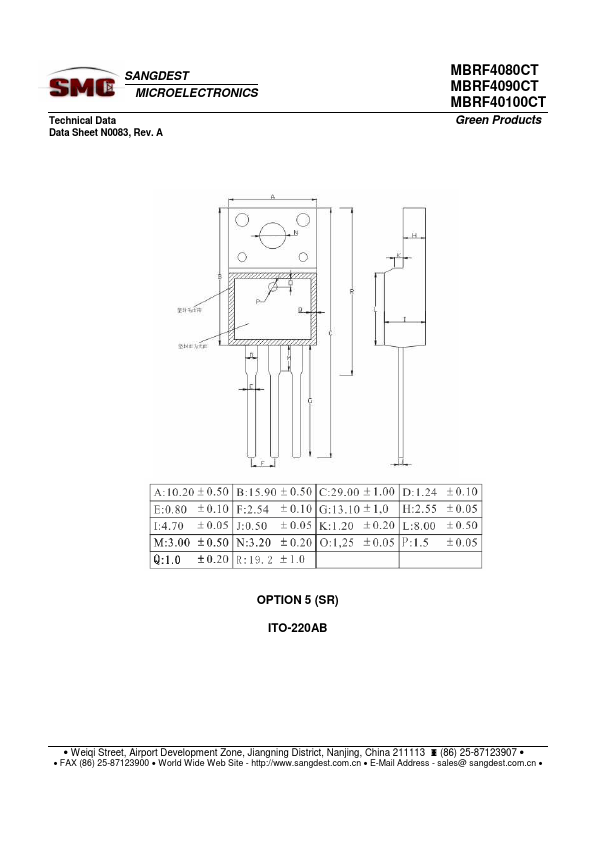 MBRF4080CT