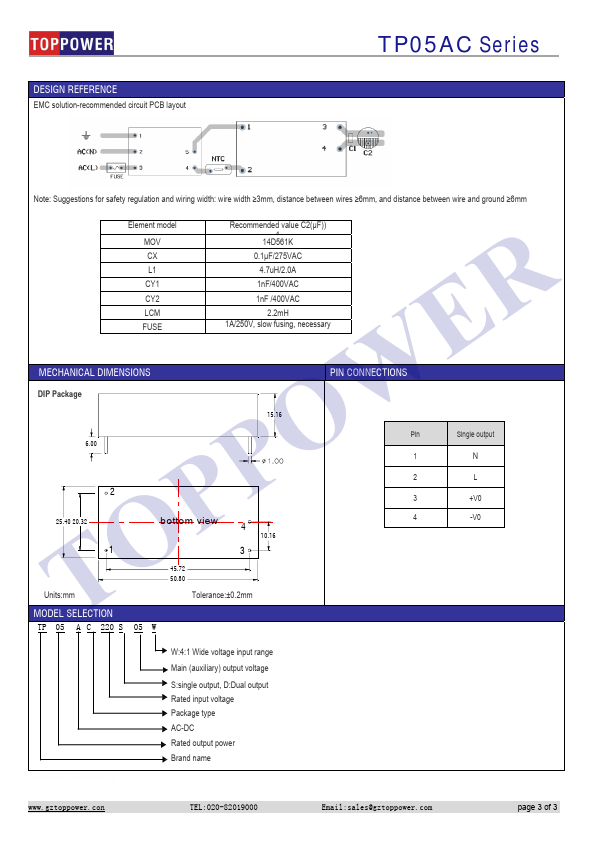 TP05AC220S12W