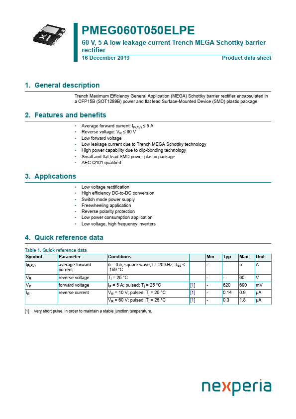 PMEG060T050ELPE