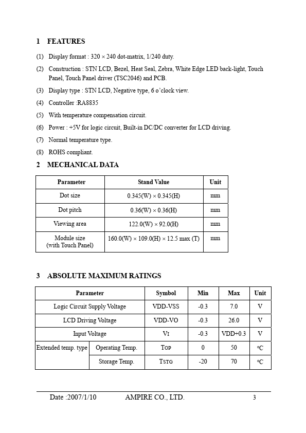 AG-320240A4STQW-TK6