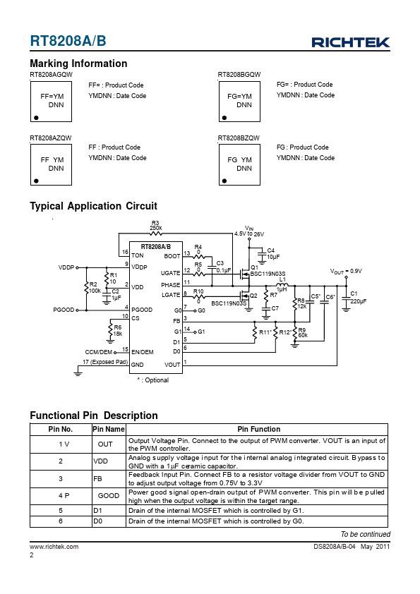 RT8208A