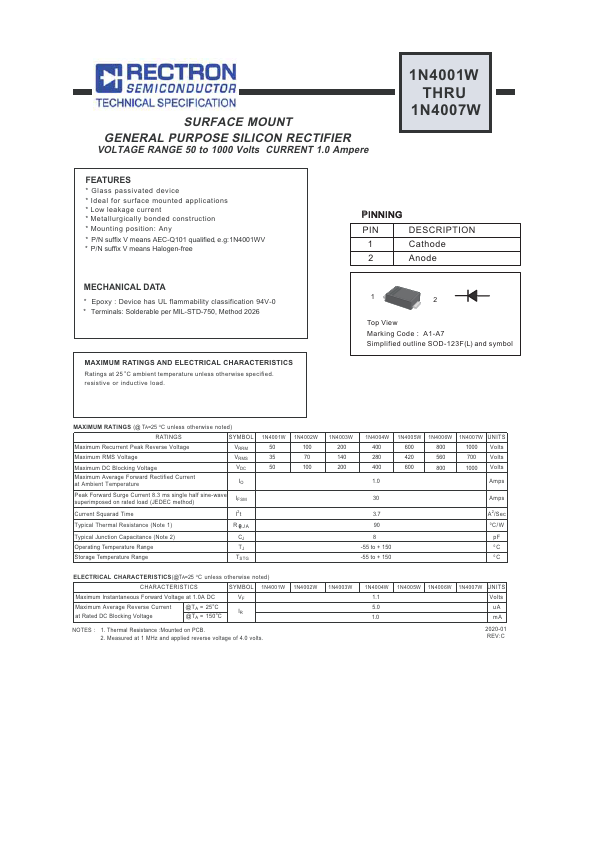 1N4003W