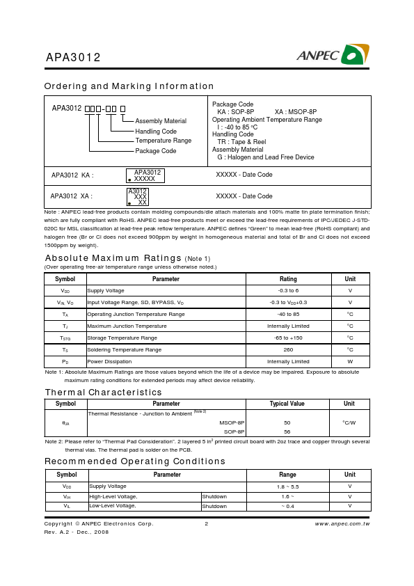 APA3012