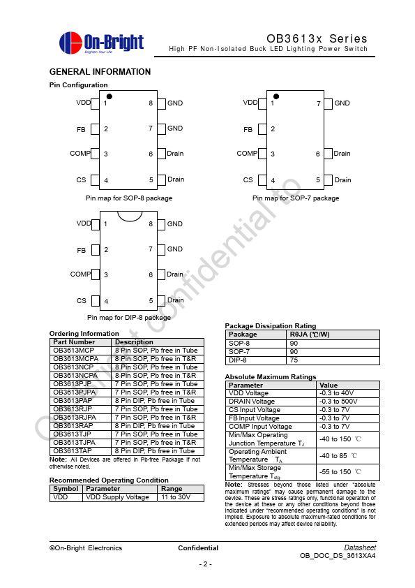 OB3613MCPA