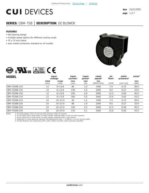 CBM-7530B-130