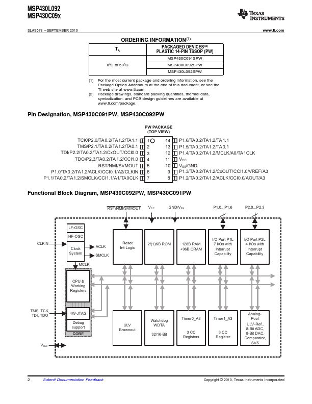 MSP430L092