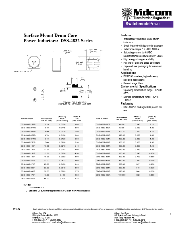 DSS-4832-470R