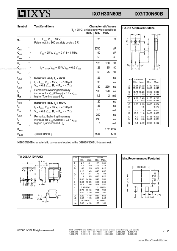 IXGT30N60B