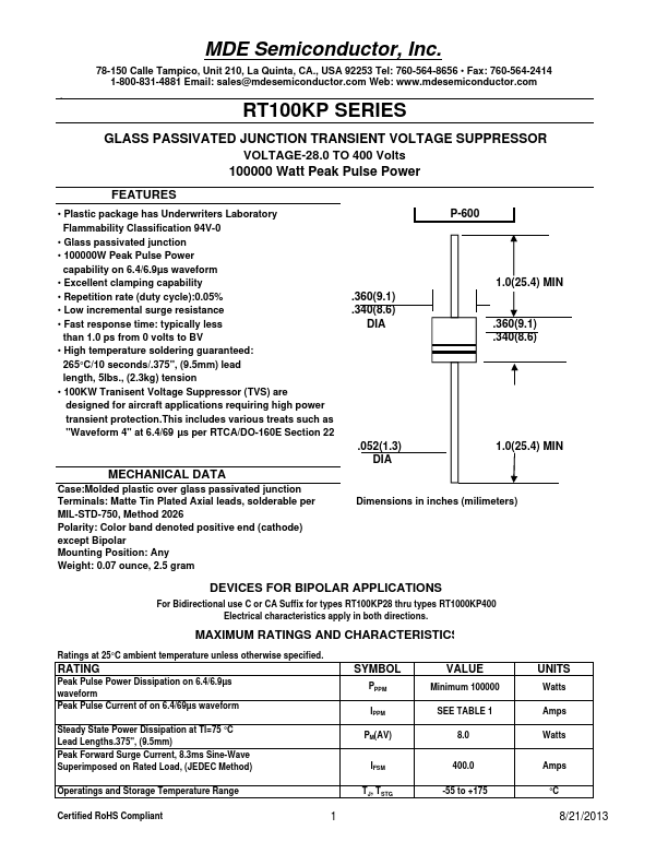 RT100KP150A