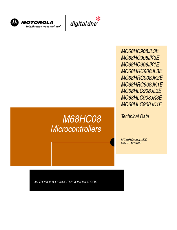 MC68HC908JK1E