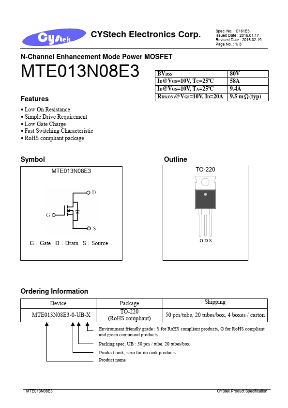 MTE013N08E3