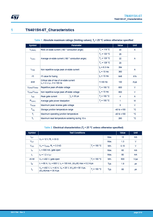 TN4015H-6T