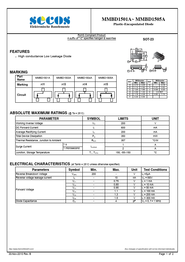 MMBD1503A