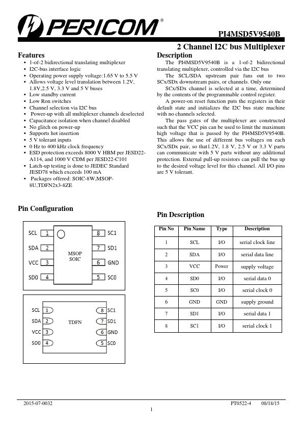 PI4MSD5V9540B