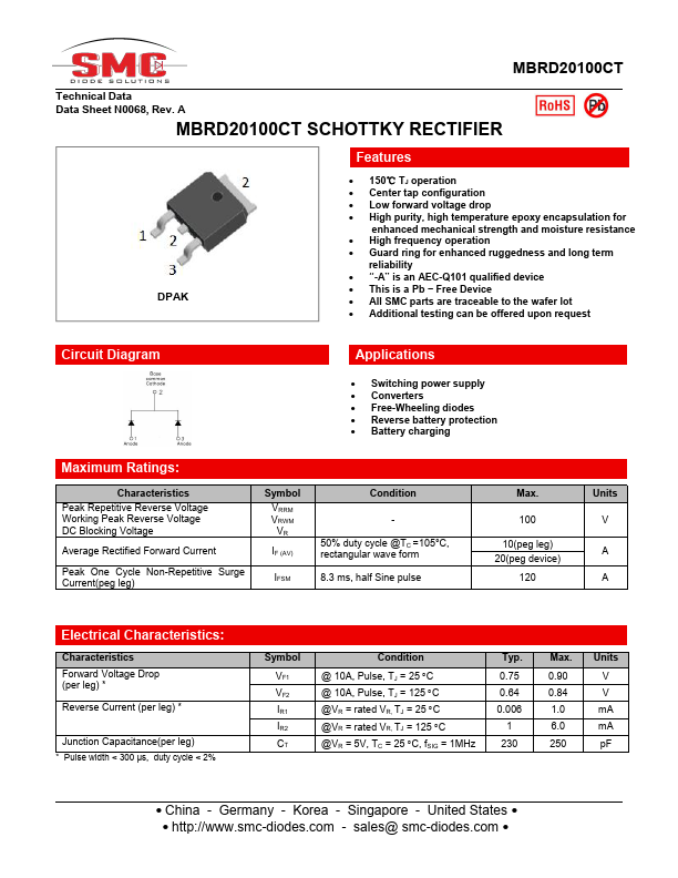 MBRD20100CT