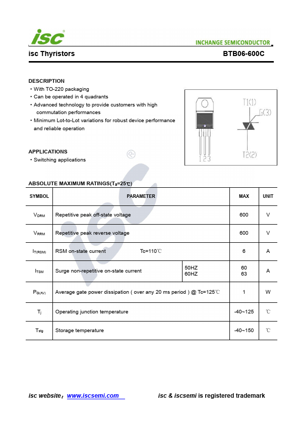 BTB06-600C