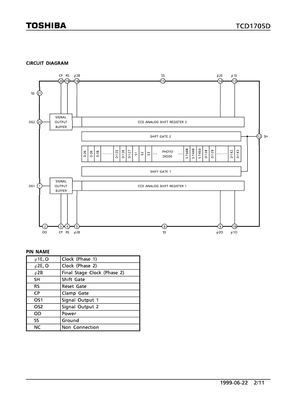 TCD1705D