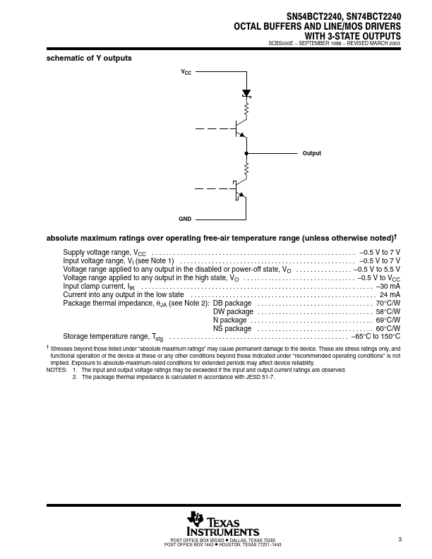 SN74BCT2240N