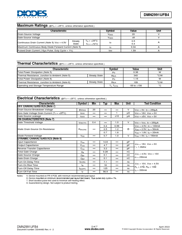 DMN2991UFB4