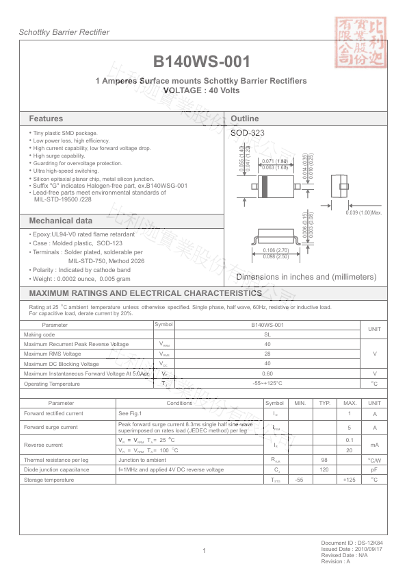 B140WS-001